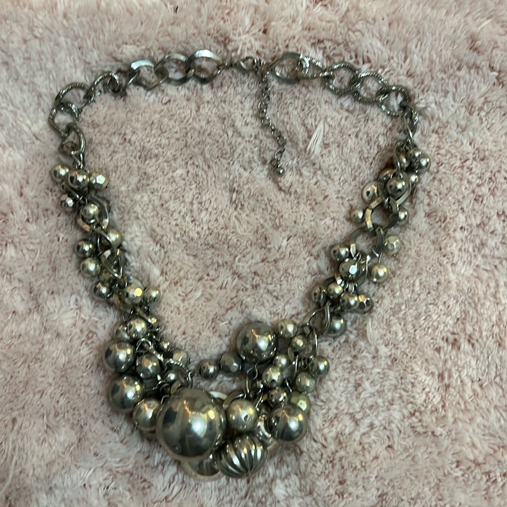 Silver necklace